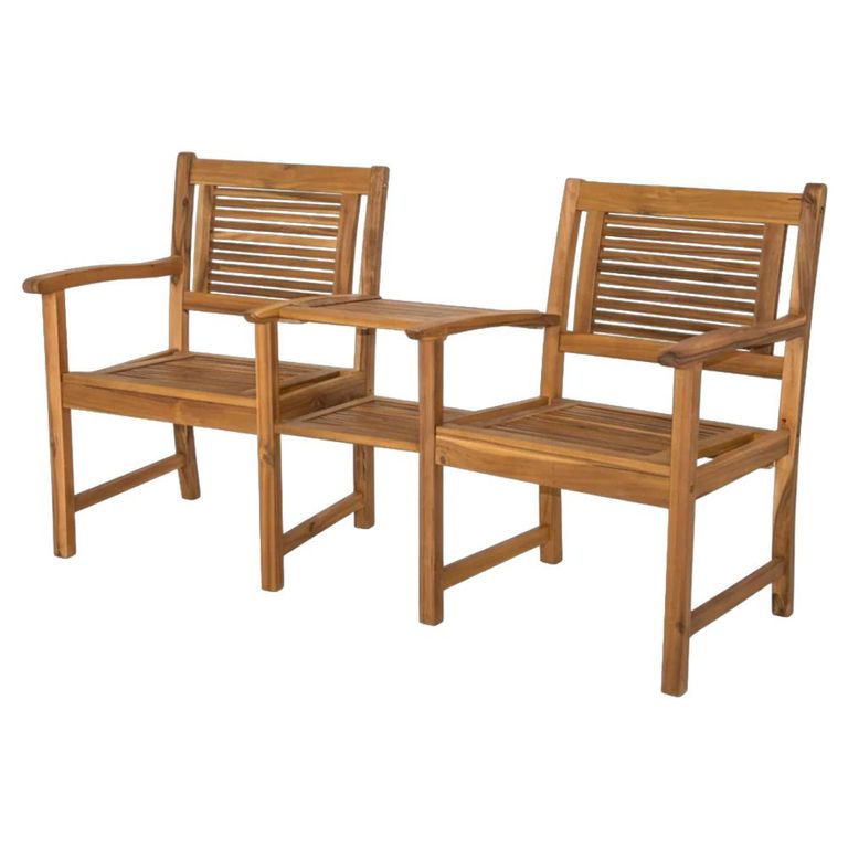 Lakeside Garden Companion Set - Acacia Wood