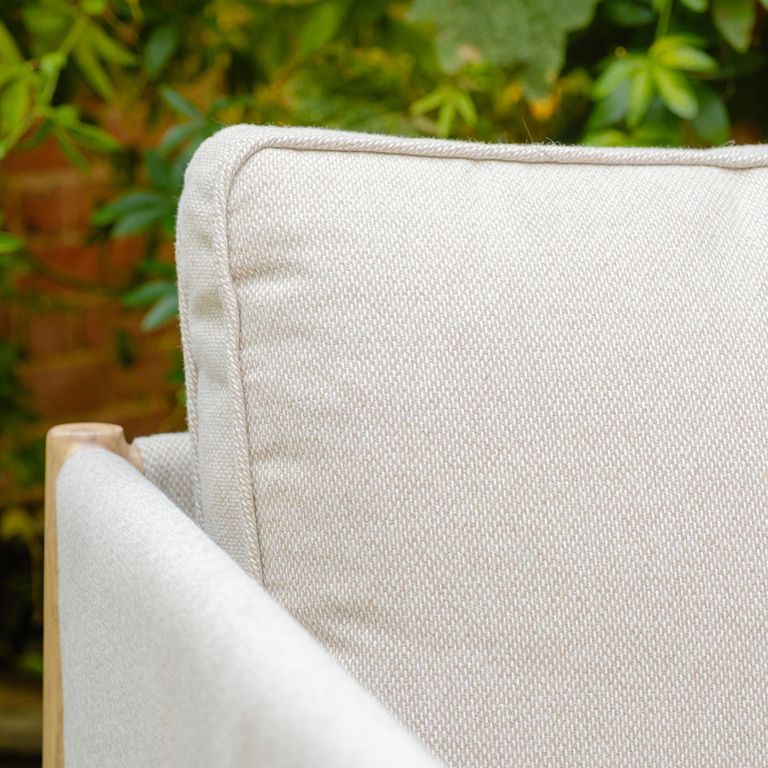 Burford Garden Lounge Armchair - Almond