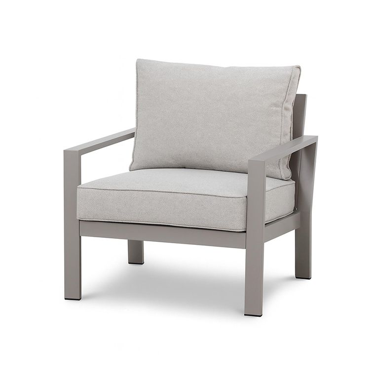 Montreal Garden Lounge Armchair - Cool Linen