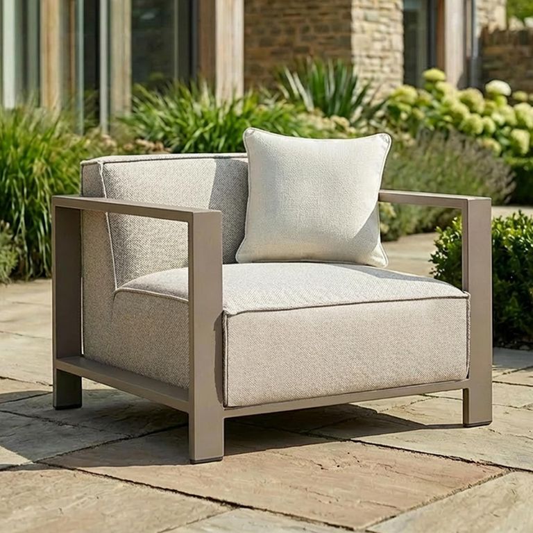 Ibiza Garden Armchair - Latte
