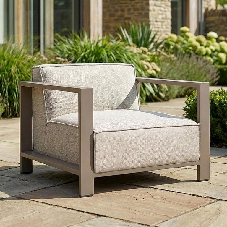 Ibiza Garden Armchair - Latte