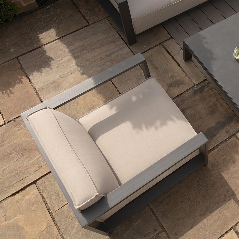 Ibiza Garden Armchair - Oatmeal