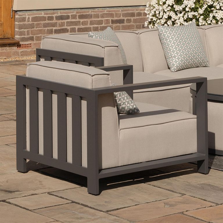 Ibiza Garden Armchair - Oatmeal