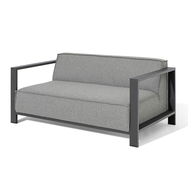 Ibiza Garden Sofa - 2 Seater - Zinc Grey