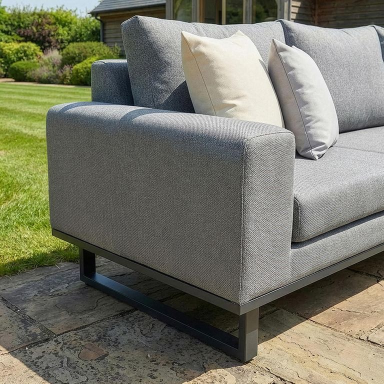 Ethos Garden Corner Sofa - Zinc Grey