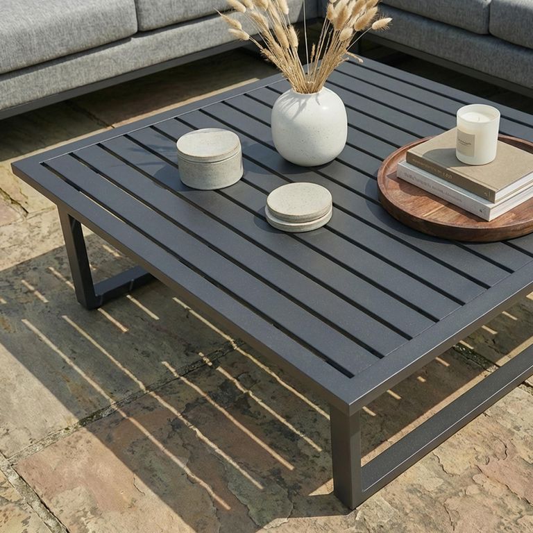 Ethos Garden Large Corner Sofa - Zinc Grey