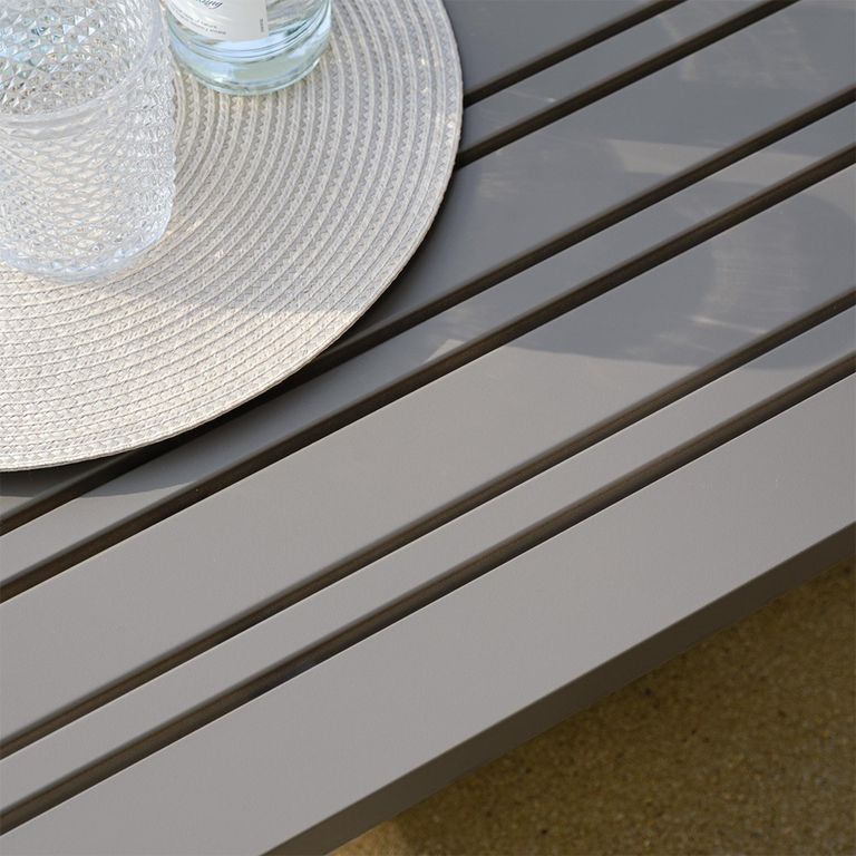 Ethos Garden Sofa Set - 2 Seater - Coffee Table - Latte