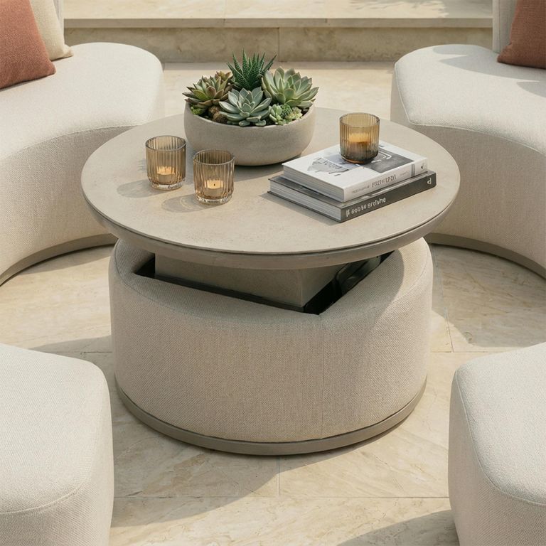 Snug Lifestyle Suite Garden Daybeds - Sofa Set - Rising Table - Latte