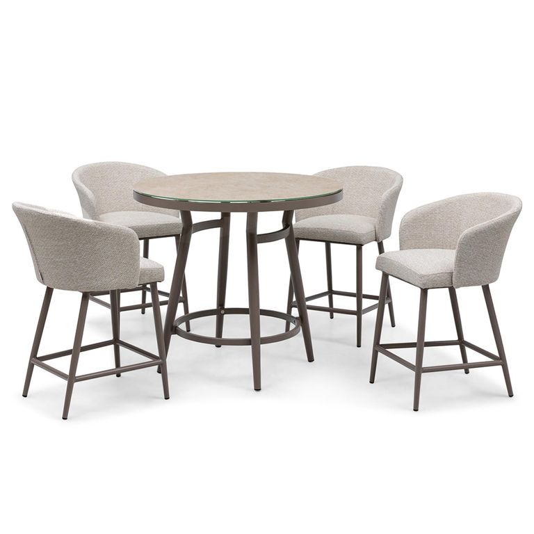 Zen Garden Bar Set - 4 Seater - Latte