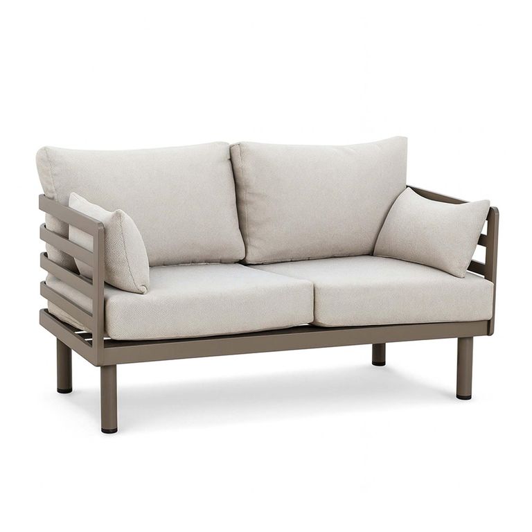 Metro Garden Sofa - 2 Seater - Cafe