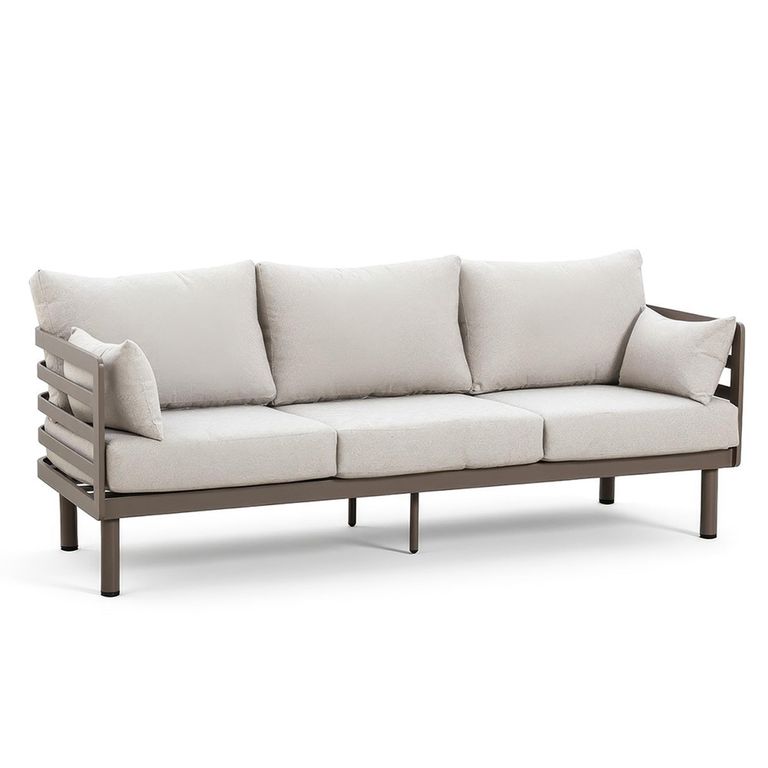 Metro Garden Sofa - 3 Seater - Cafe