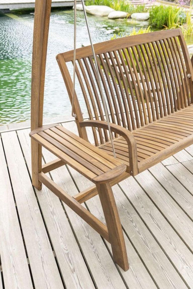 Bolney Swing Seat - Garden - Acacia Wood