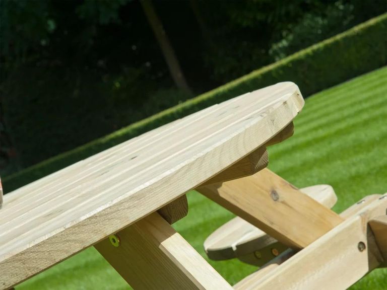 Pine Gleneagles Garden Dining Table - 8 Seater - 188cm