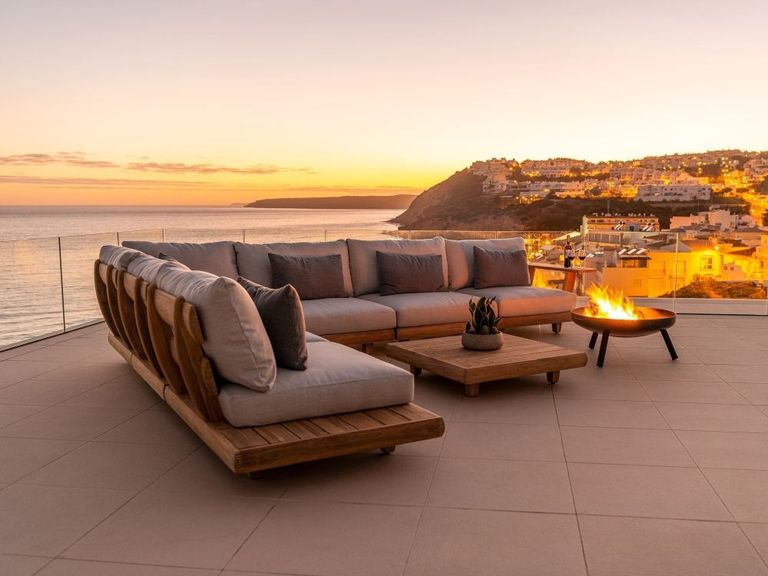 Sorrento Garden Mid Module with Arm Rest