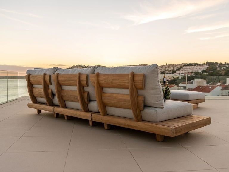 Sorrento Garden Ottoman Footstool