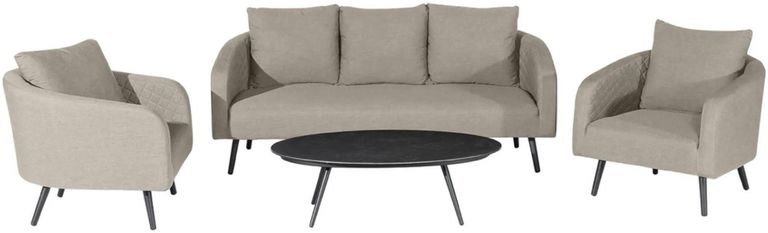 Ambition Garden Sofa Set - 3 Seater - Oatmeal