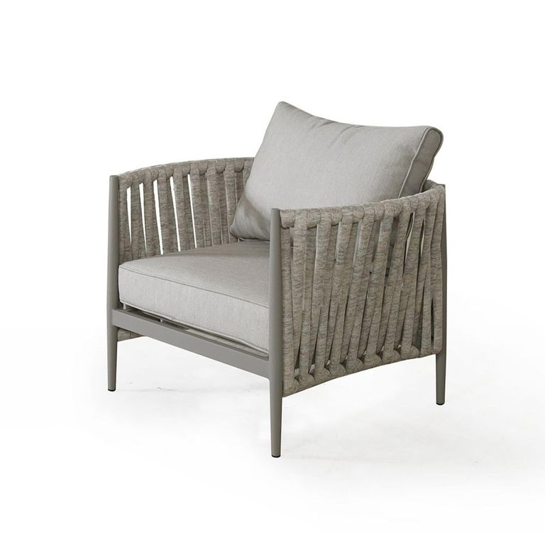 Milan Garden Lounge Chair - Cool Linen