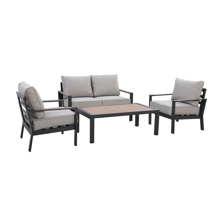 Vancouver Garden Sofa Set - 2 Seater - Dove Grey