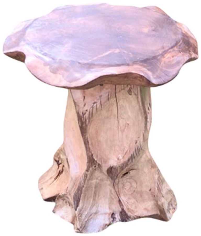 Lombok Lamp Table - Mushroom
