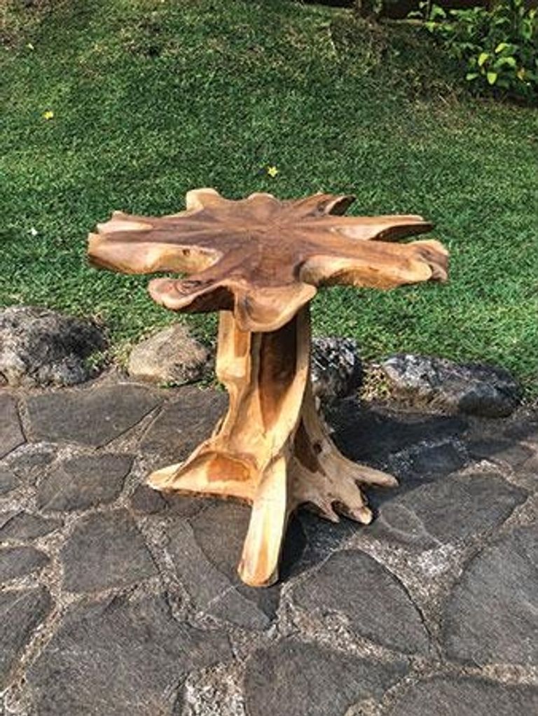 Lombok Side Table - Mushroom
