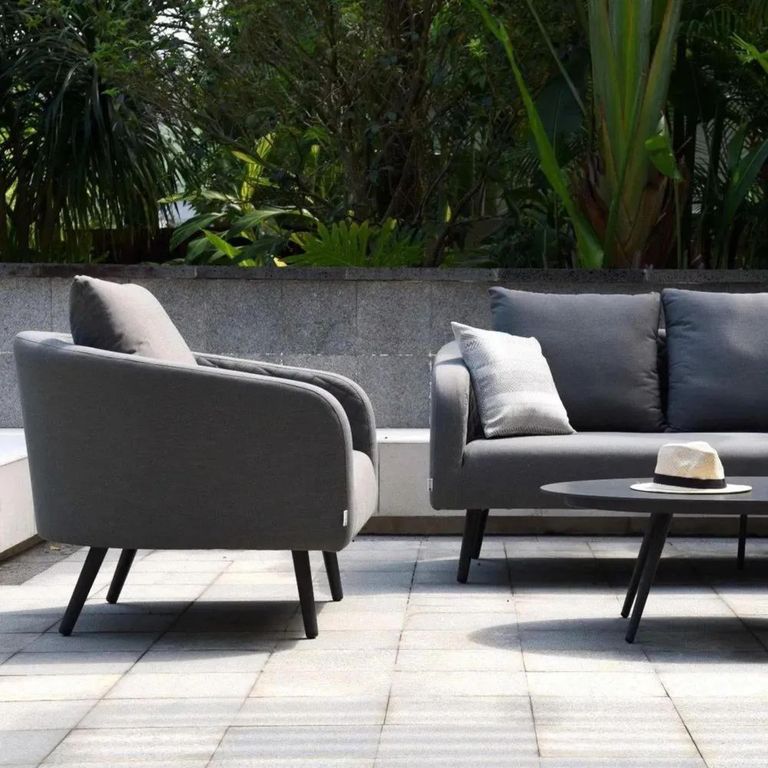 Ambition Garden Sofa Set - 3 Seater - Flanelle