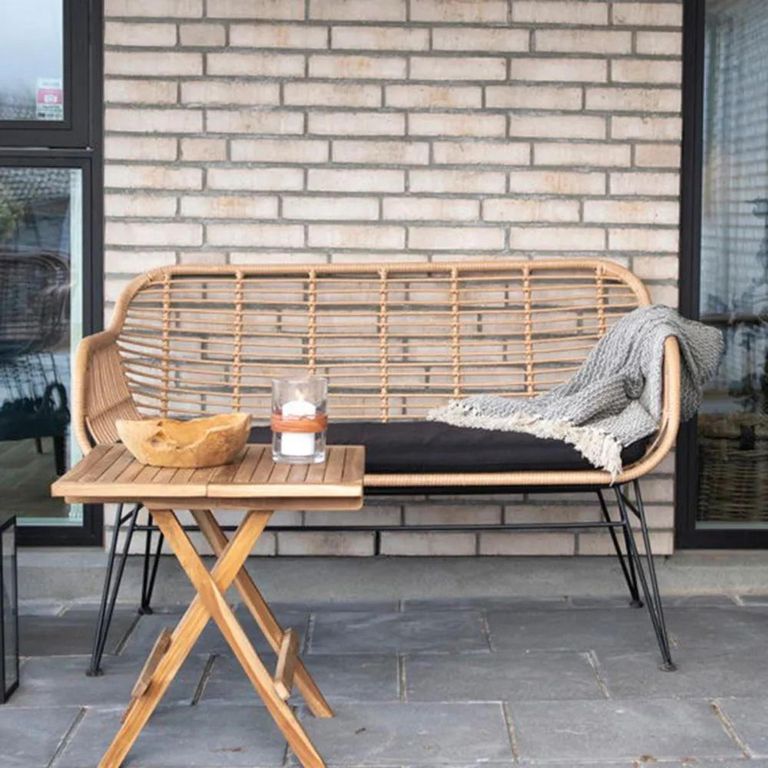 Trieste Garden Sofa - 2 Seater - Rattan