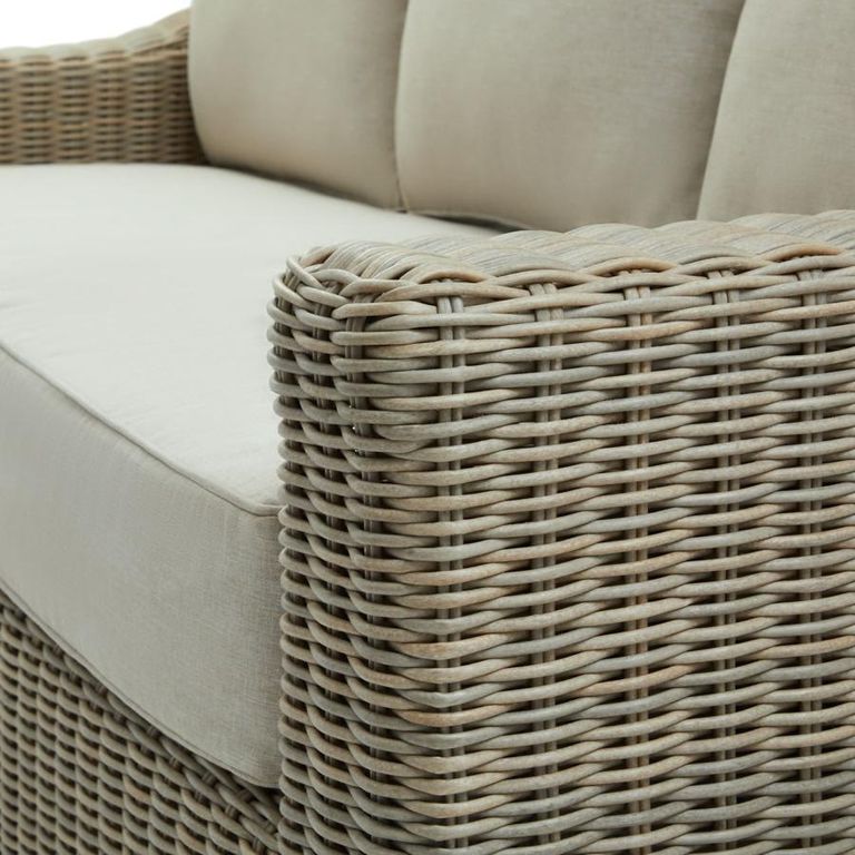 Marsh Rattan Outdoor 3 Seater Sofa