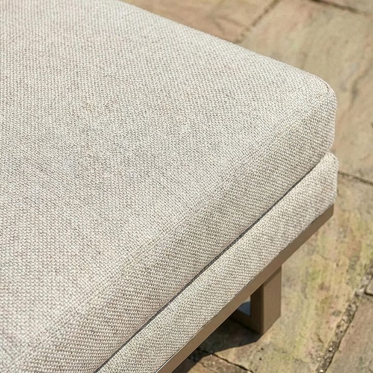 Ethos Garden Footstool - Latte