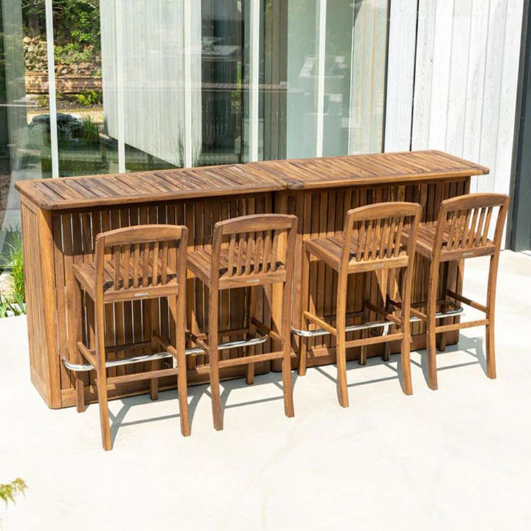 Bolney Barstool - Garden - Acacia Wood