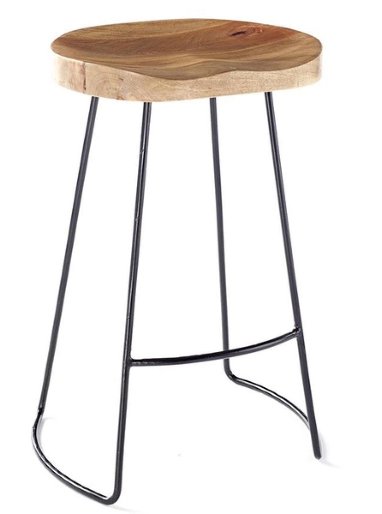 2 x Tree Root Seat Barstool