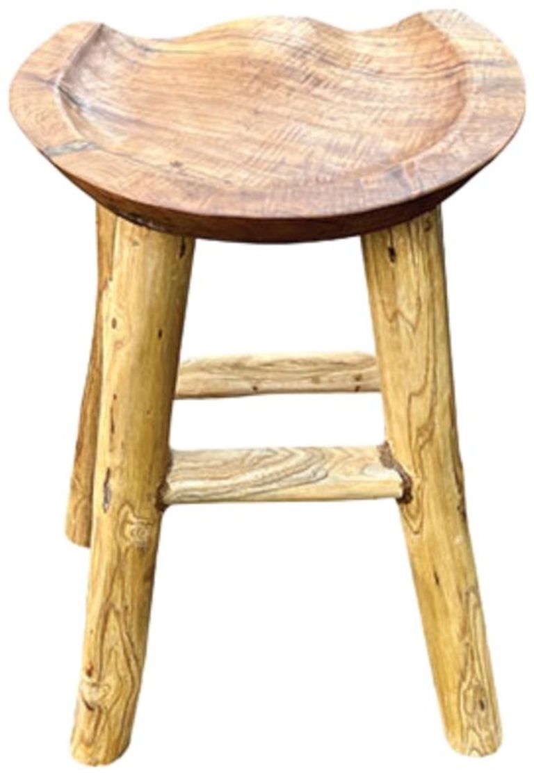 Teak Root Comfy Stool