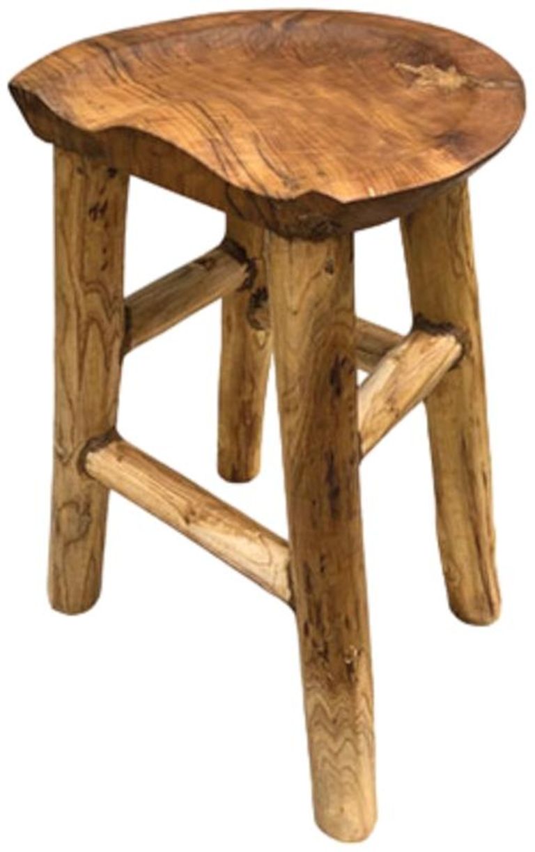 Teak Root Comfy Stool