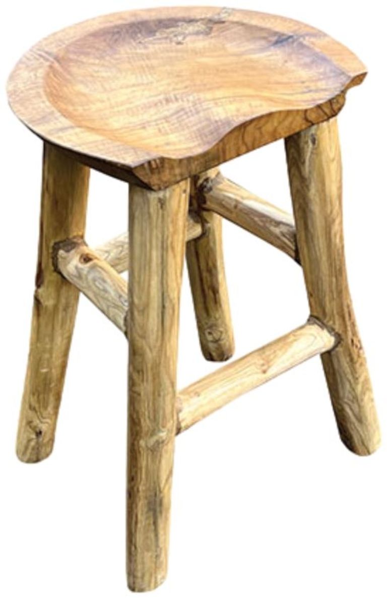 Teak Root Comfy Stool