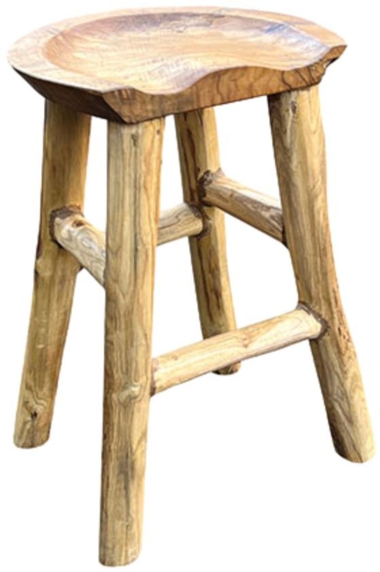 Teak Root Comfy Stool