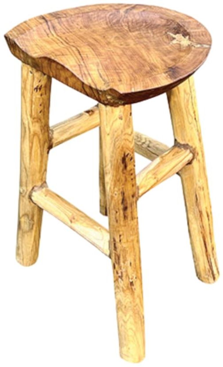 Teak Root Comfy Stool