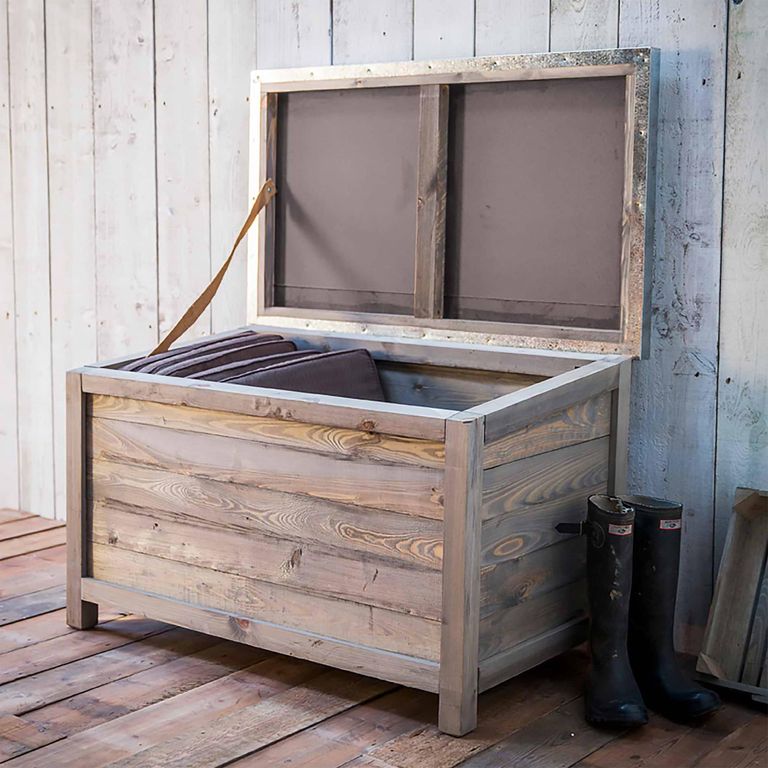 Aldsworth Outdoor Storage Box Large Natural Wood