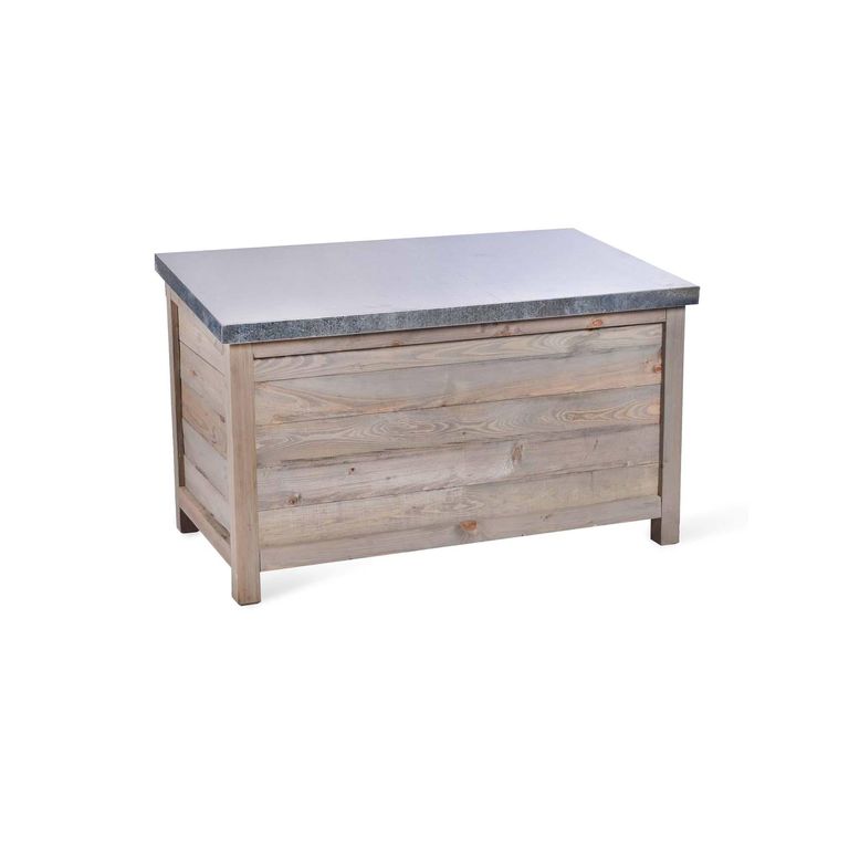 Aldsworth Outdoor Storage Box Small Natural Wood