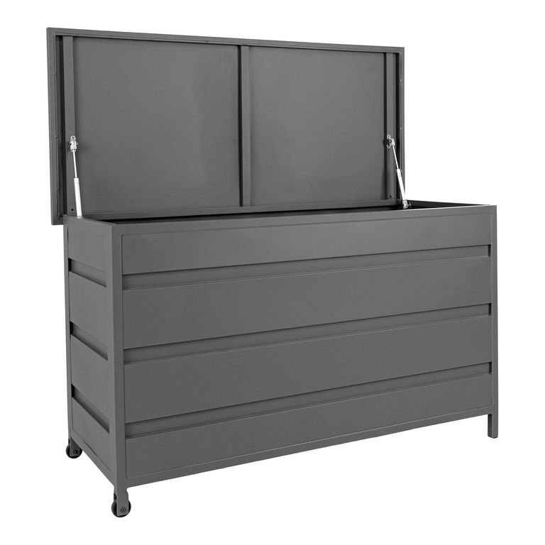 Cassis Cushion Box - Small - Grey - Metal