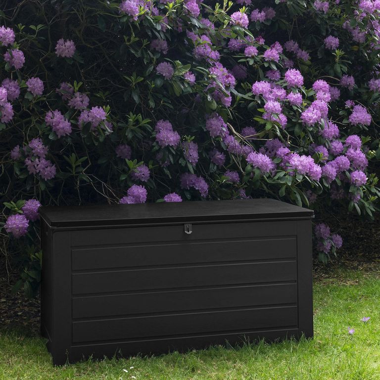Dubrovnik Outdoor Storage Box - Black