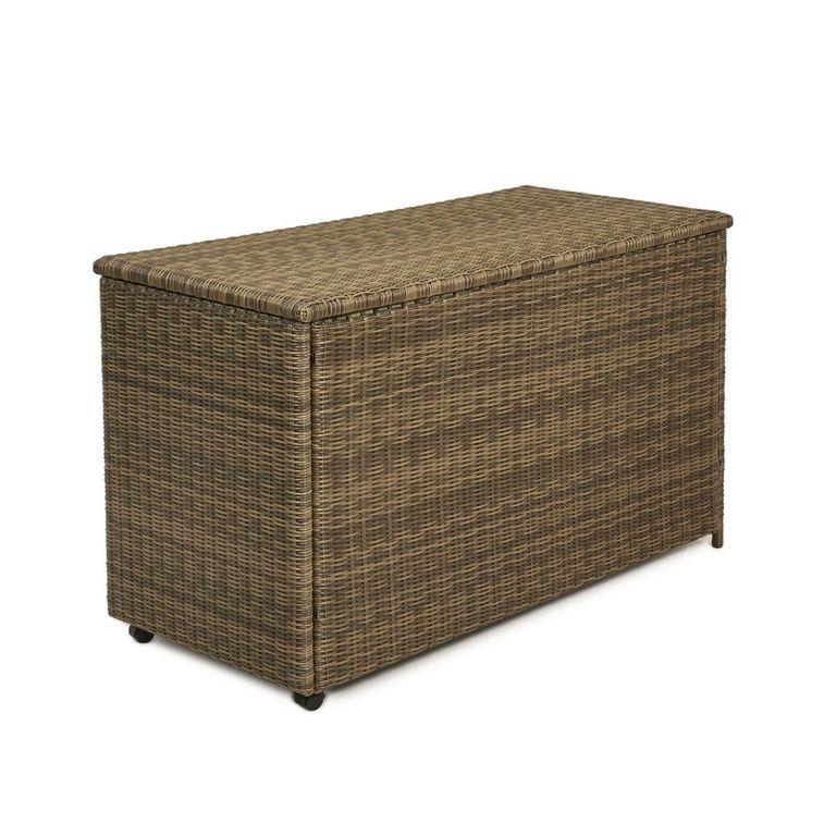 Winchester Garden Storage Box - Natural Rattan