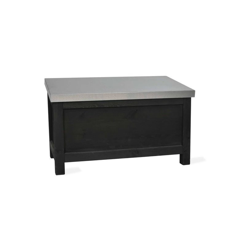 Moreton Outdoor Black Storage Box Large