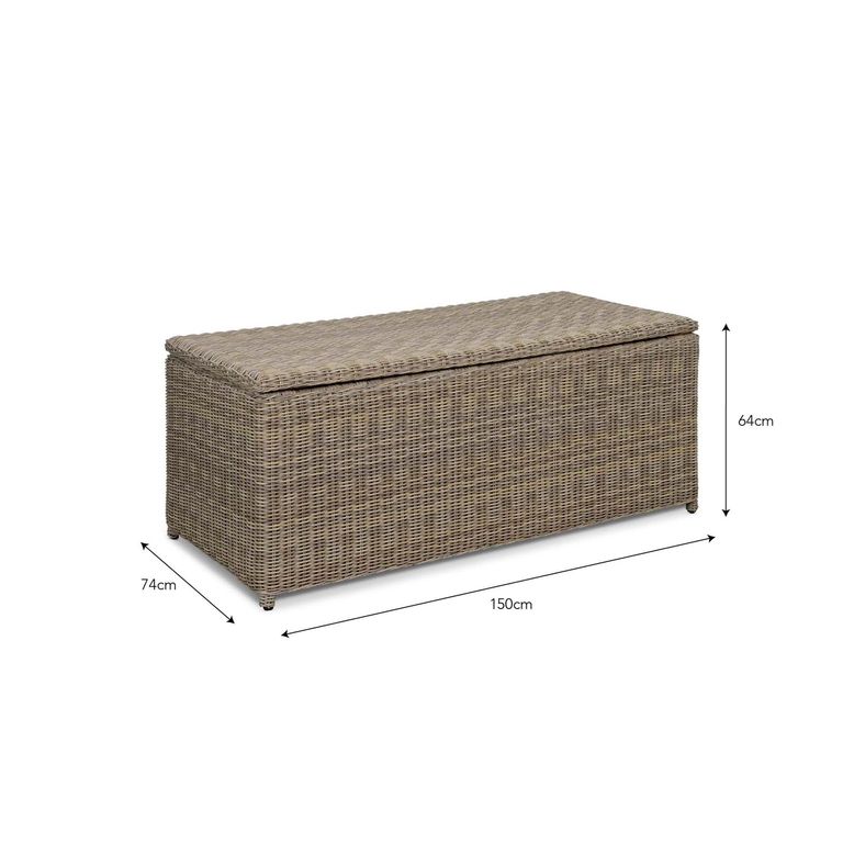 Skala Outdoor Storage Box Large Light Rattan