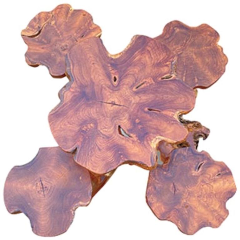 Teak Root Bar Table Set