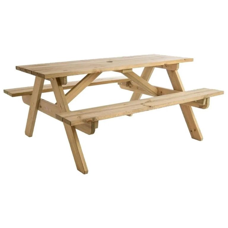 Pine Woburn Garden 5ft Picnic Table