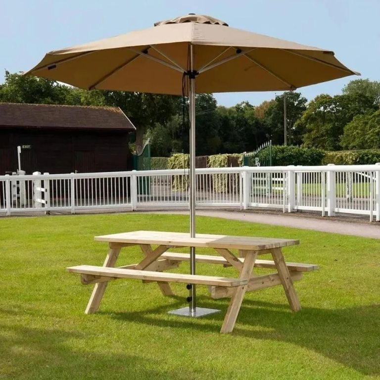 Pine Woburn Garden 6ft Picnic Table