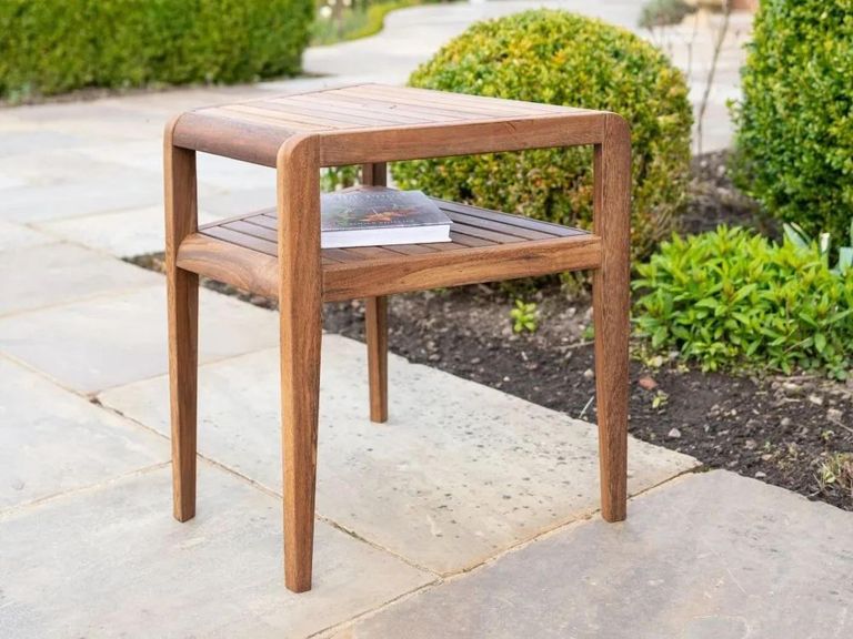 Bolney Companion Table - Garden - Acacia Wood