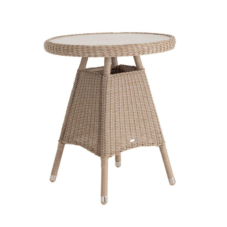 Hazelmere Round Bistro Table - Garden - Natural Weave