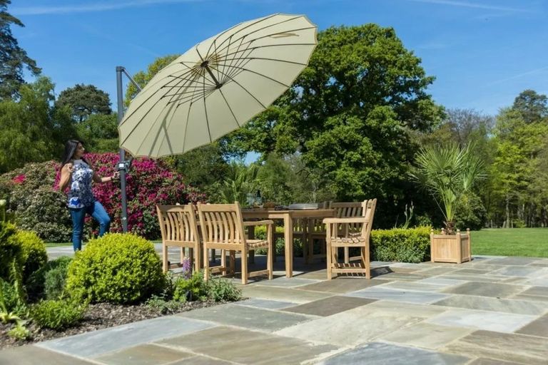 Roble Garden Dining Table - 6 Seater - 150cm