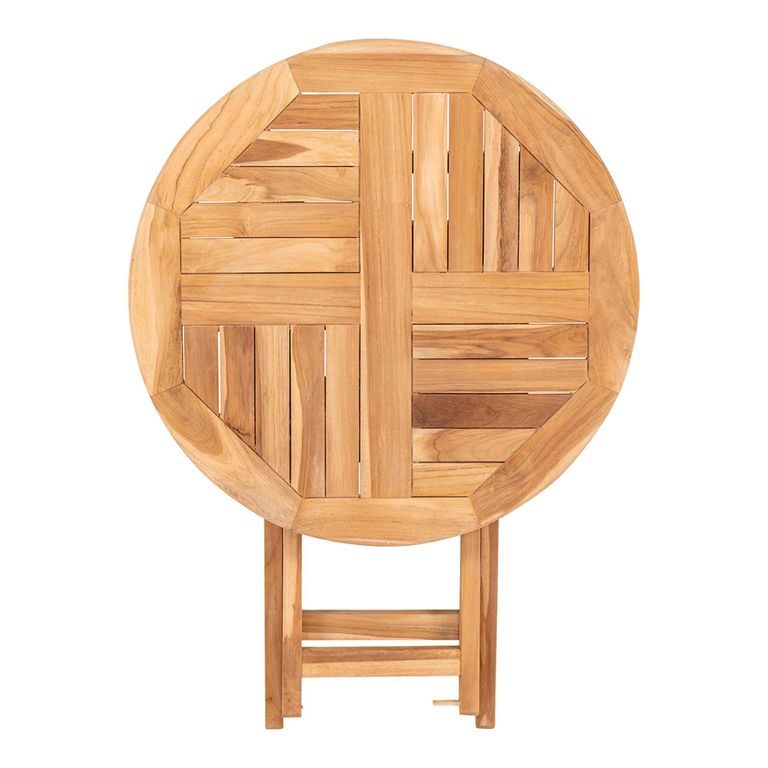 Oviedo Bar Table - Round - Teak Wood