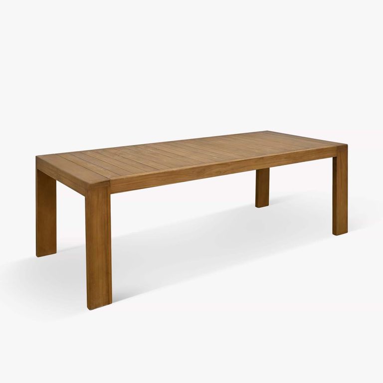 Radley Outdoor Dining Table Large Antique Wash Teak Wood